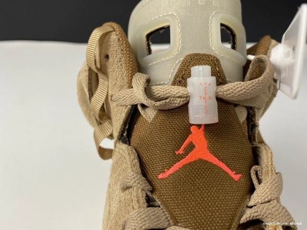 Rep DH0690-200 Retro Travis Khaki 6 Jordan Air British Scott 0629
